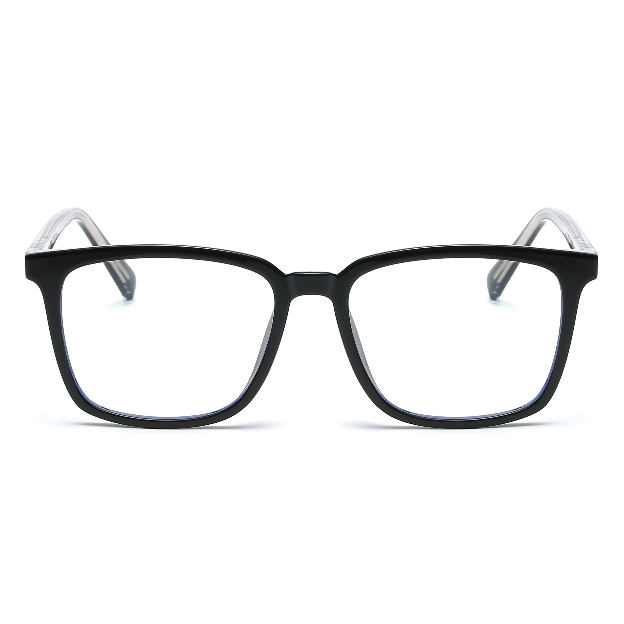 B2006 - Classic Square Blue Light Blocking Glasses - Iris Fashion