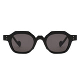 S1243 - Geometric Square Flat Top Fashion Hexagon Wholesale Sunglasses