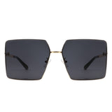 HJ2112 - Square Oversized Sleek Fashion Women Wholesale Sunglasses