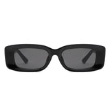 HS2232 - Chunky Retro Tinted Rectangle Wholesale Sunglasses