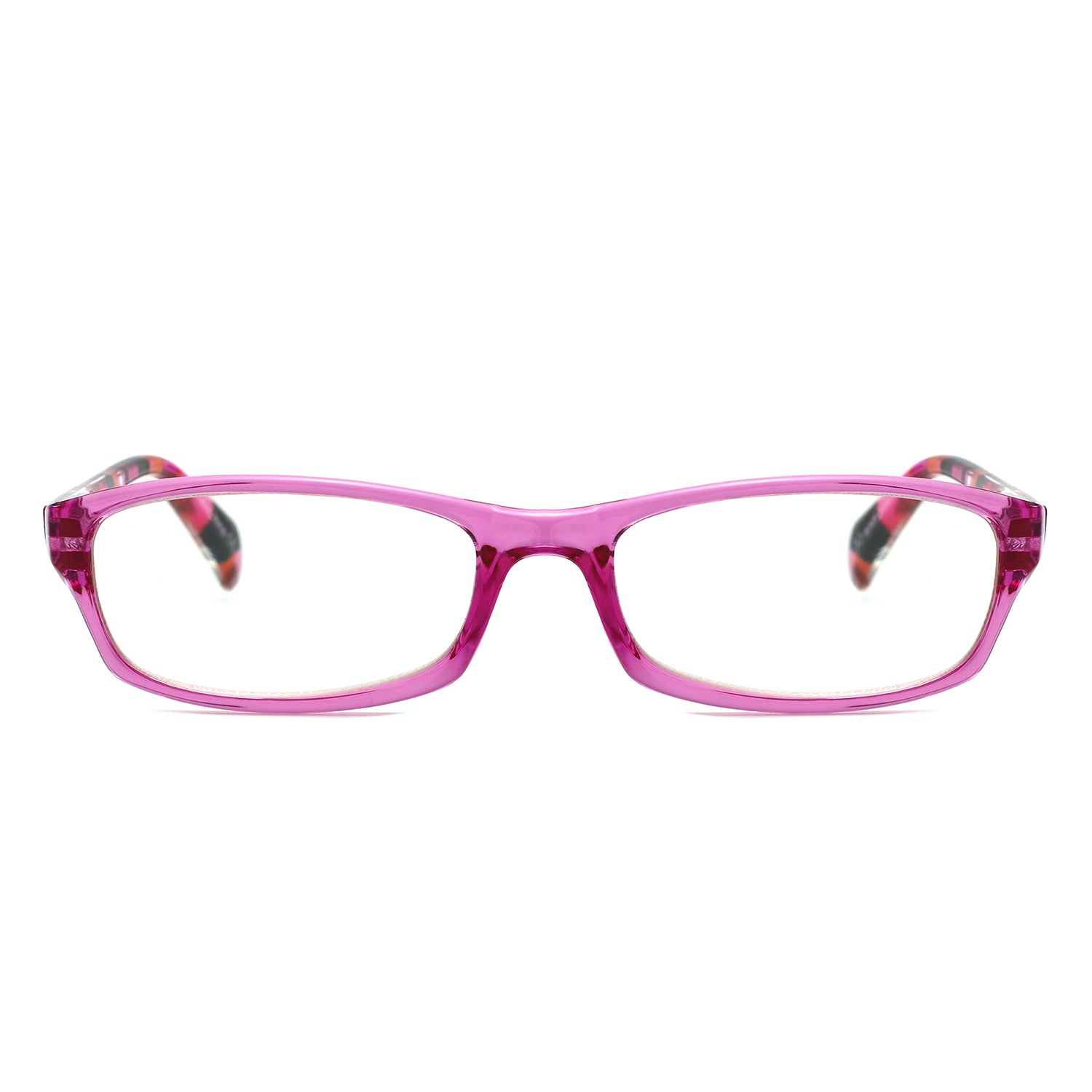 R1005 - Colorful Rectangle Reading Glasses - Iris Fashion