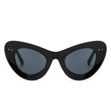 HS2133 - Women Fashion Retro Round Cat Eye Wholesale Sunglasses