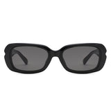 HS2220 - Chunky Retro Rectangle Geometric Fashion Wholesale Sunglasses