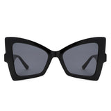 HS2203 - Geometric Cat Eye Vintage Fashion Women Wholesale Sunglasses
