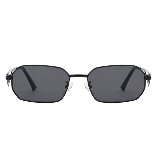 HJ2078 - Rectangle Retro Narrow Geometric Square Wholesale Sunglasses