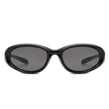 HS2236 - Retro Y2K Oval Wrap Wholesale Sunglasses