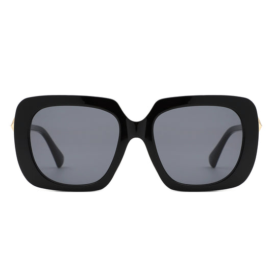 HS2200 - Oversized Square Star Design Women Fashion Wholesale Sunglasses