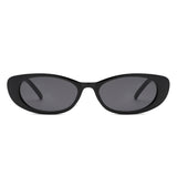 HS2210 - Slim Retro Oval Fashion Narrow Women Wholesale Sunglasses