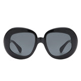 HS1278 - Oversize Geometric Oval Fashion Women Round Wholesale Sunglasses