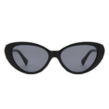 HS2201 - Vintage Cat-Eye Star-Temple Fashion Wholesale Sunglasses