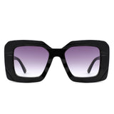 HS1373 - Square Oversized Bold Fashion Women Wholesale Sunglasses
