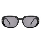 HS1322 - Geometric Square Thick Frame Fashion Wholesale Sunglasses