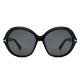 HS1436 - Women Oversized Fashion Round Sunglasses
