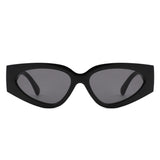 HS1365 - Retro Narrow 90s Inspired Bold Cat Eye Wholesale Sunglasses
