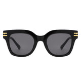 HS1363 - Square Retro Chunky Fashion Wholesale Sunglasses