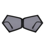 HS2175 - Irregular Square Fashion Geometric Oversize Wholesale Sunglasses