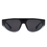 S2129 - Round Flat Top Retro Fashion Wholesale Sunglasses