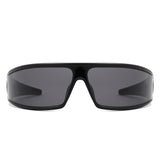HS1377 - Futuristic Sport Wraparound Cyclops Style Wholesale Sunglasses
