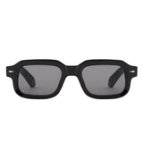 HS1355 - Vintage Square Flat Top Retro Fashion Wholesale Sunglasses