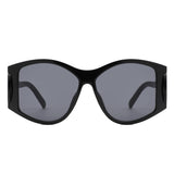 HS2174 - Square Geometric Large Chunky Fashion Wholesale Sunglasses