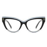 HS1304 - Women Double Tone Frame Anti Blue Light Wholesale Glasses - Iris Fashion