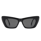 HS1259 - Women Square Chic Tinted Retro Cat Eye Fashion Wholesale Sunglasses