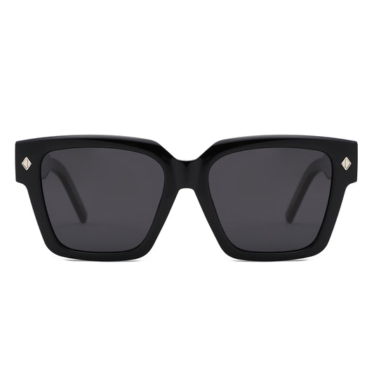 P/C006 - Oversized Bold Square Women Fashion Wholesale Sunglasses - Iris Fashion