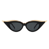 HS1237 - Women Round Fashion Cat Eye Wholesale Sunglasses