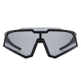 HS1374 - Shield Wraparound Cycling Sports Wholesale Sunglasses