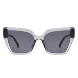 HS1392 - Oversize Angular Square Cat Eye Wholesale Sunglasses