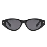 HS2215 - Chunky Retro Oval Color Tint Cat Eye Wholesale Sunglasses