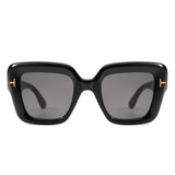 HS1380 - Bold Square Oversize Retro Wholesale Sunglasses