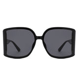 HS2163 - Oversize Square Curved Lens Butterfly Wholesale Sunglasses