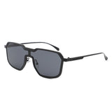 HJ2070 - Square Retro Geometric Fashion Oversize Wholesale Sunglasses