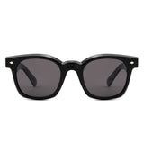 PIC3002 - Retro Square Polarized Curved Modern Fashion Wholesale Sunglasses