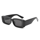 HS2232 - Chunky Retro Tinted Rectangle Wholesale Sunglasses