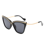 HJ3034 - Women Chic Oversize Fashion Cat Eye Wholesale Sunglasses