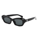 HS1290 - Women Fashion Square Retro Narrow Cat Eye Wholesale Sunglasses