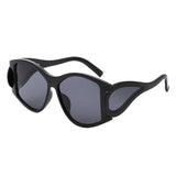 HS2174 - Square Geometric Large Chunky Fashion Wholesale Sunglasses