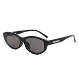 HS2260 - Slim Retro Rectangle Sunglasses