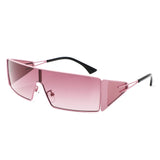 HJ3033 - Rectangle Retro Wrap Around Fashion Square Wholesale Sunglasses