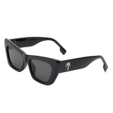 HS1259 - Women Square Chic Tinted Retro Cat Eye Fashion Wholesale Sunglasses