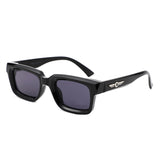 S2142 - Rectangular Retro Narrow Square Wholesale Sunglasses