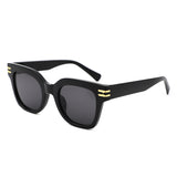 HS1363 - Square Retro Chunky Fashion Wholesale Sunglasses
