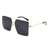 HJ2112 - Square Oversized Sleek Fashion Women Wholesale Sunglasses