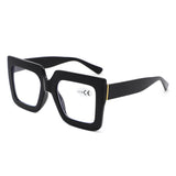 HR1002 - Oversize Square Reading Glasses - Iris Fashion