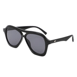 HS1333 - Geometric Square Modern Fashion Aviator Wholesale Sunglasses