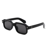 HS1355 - Vintage Square Flat Top Retro Fashion Wholesale Sunglasses