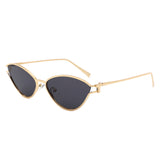 HJ2133 - Slim Fashion Women Cat Eye Wholesale Sunglasses
