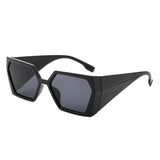 HS1320 - Geometric Chunky Fashion Square Wholesale Sunglasses